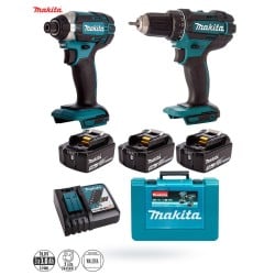 Zestaw Makita DLX2127X1 DDF482 + DTD152 3x3Ah