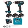 Zestaw Makita DLX2127X1 DDF482 + DTD152 3x3Ah