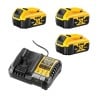 Zestaw elektronarzędzi udarowych COMBO DeWALT DCK266P3T 18V XR BL 3x5Ah walizka