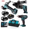 Zesta DDF482 DHR241 DGA504 3x5Ah MAKITA DLX3078TX1