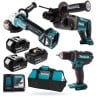 Zesta DDF482 DHR241 DGA504 3x5Ah MAKITA DLX3078TX1