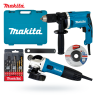 Zestaw Makita DK0050X1 GA5030R+ wiertarka HP1631K