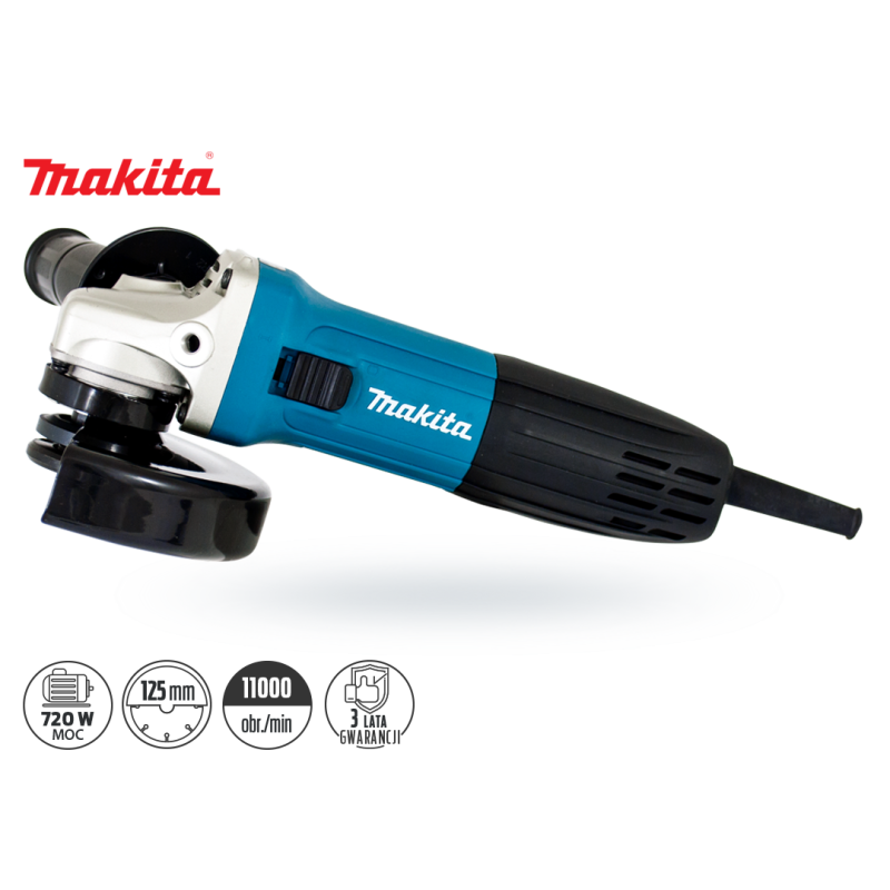 Zestaw Makita DK0050X1 GA5030R+ wiertarka HP1631K