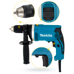 Zestaw Makita DK0050X1 GA5030R+ wiertarka HP1631K