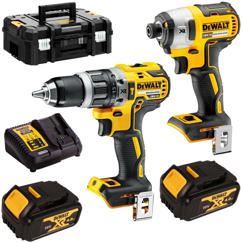 Zestaw COMBO DCD796 DCF887 2x4Ah DEWALT DCK266M2T