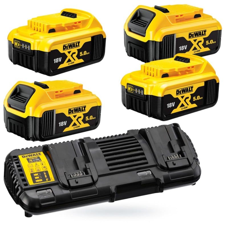 Zestaw COMBO 8 narzędzi akumulatorowych DeWALT DCK856P4