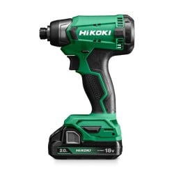 Zestaw COMBO HiKOKI KC18DA WCZ 18V wkrętarka udarowa DV18DA, zakrętarka 1/4'' WH18DA zestaw zasilający ładowarka i 2x2Ah walizka
