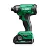 Zestaw COMBO HiKOKI KC18DA WCZ 18V wkrętarka udarowa DV18DA, zakrętarka 1/4'' WH18DA zestaw zasilający ładowarka i 2x2Ah walizka