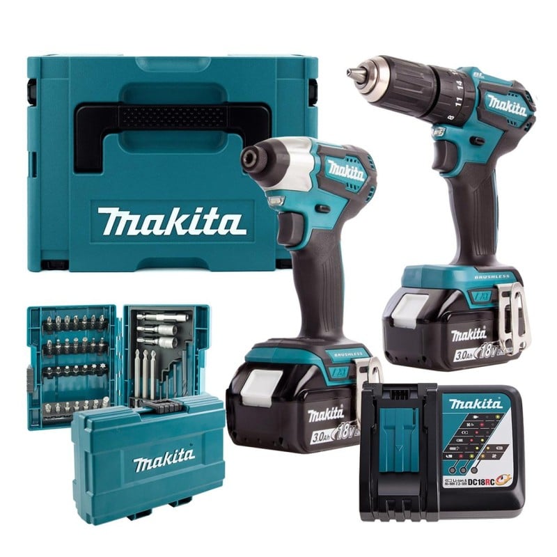 Zestaw DDF483 + DTD155 2x3Ah MAKITA DLX2220JX2