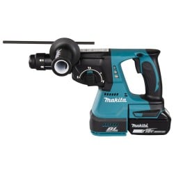 Zestaw COMBO Makita DLX2191TJ 18V LXT BL DDF484+ DHR243 2x5Ah ładowarka walizka