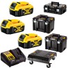 Zestaw 6 narzędzi akumulatorowych DeWALT DCK685P3T