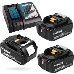 Zestaw 5szt elektronarz 18V 3x5Ah Makita DLX5044TJ