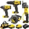 Zestaw SFMCD711 SFMCF800 SFMCS500 SFMCG400 2x4Ah