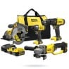 Zestaw SFMCD711 SFMCF800 SFMCS500 SFMCG400 2x4Ah