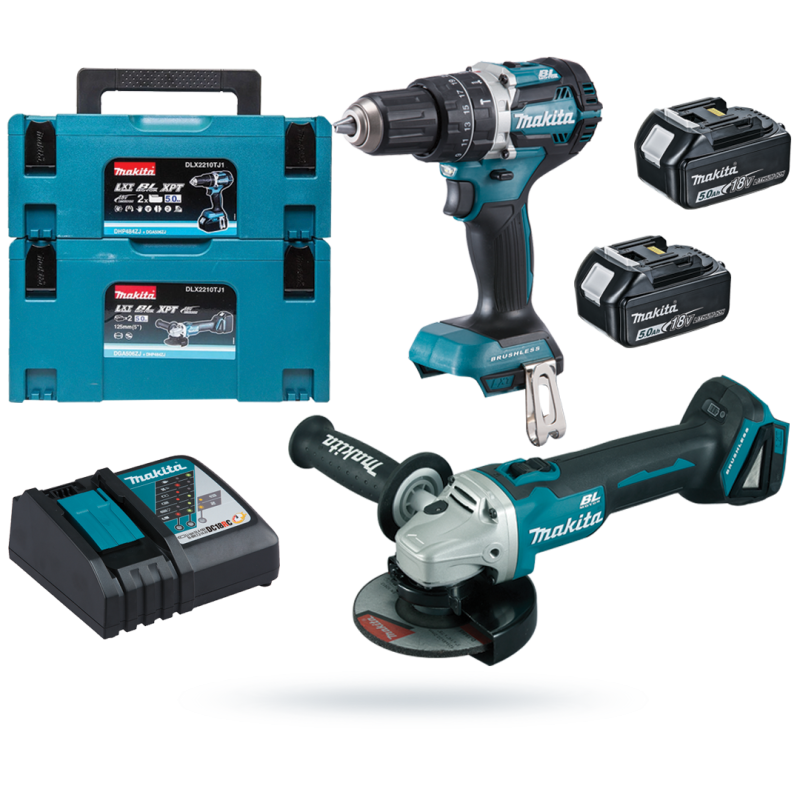 Zestaw COMBO 2 elektronarzędzi Makita DLX2210TJ1
