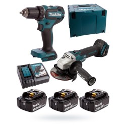Zestaw COMBO Makita DLX2284J1 wkrętarka+szlifierka