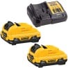 Zestaw DCD703 DCH072 12V 2x3Ah DeWALT DCK2101L2T
