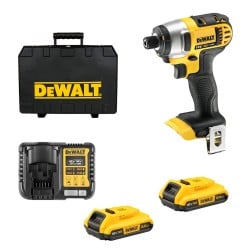 Zakrętarka udarowa DeWALT DCF885D2 XR 18V 2x2Ah 155Nm 1/4'' walizka