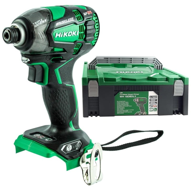 Zakrętarka udarowa 18V 207Nm HiKOKI WH18DBDL2W2Z