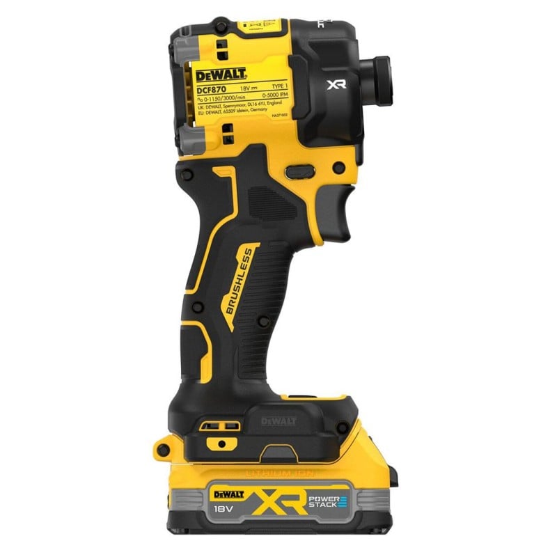 Zakrętarka udarowa olejowa DeWALT DCF870E2T 18V XR 2x1,7Ah BL 50Nm