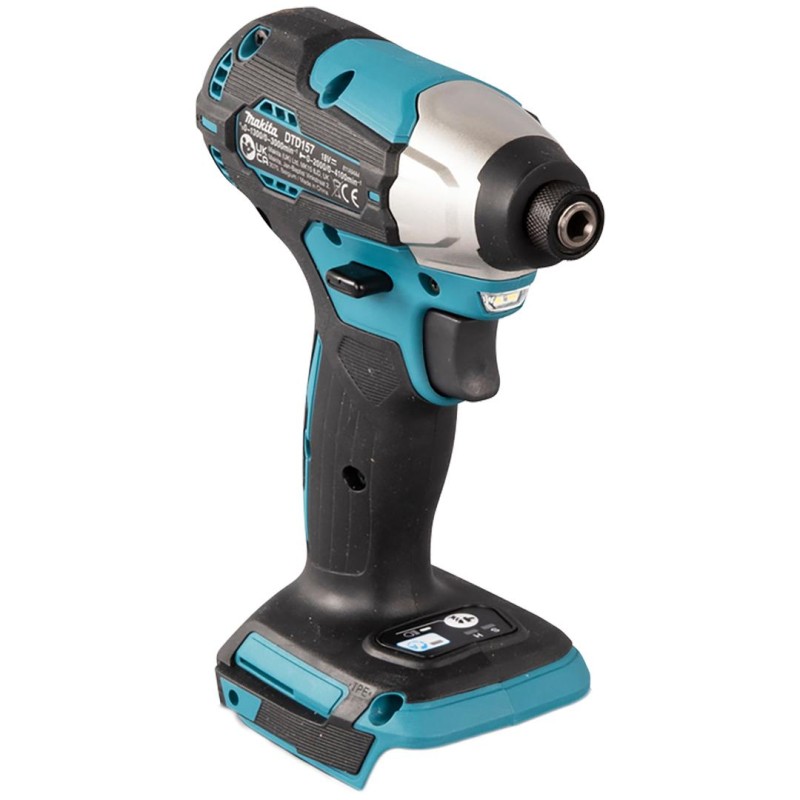 Bezszczotkowa zakrętarka udarowa 18V LXT 140Nm 3-biegi 1/4" Makita DTD157Z BODY