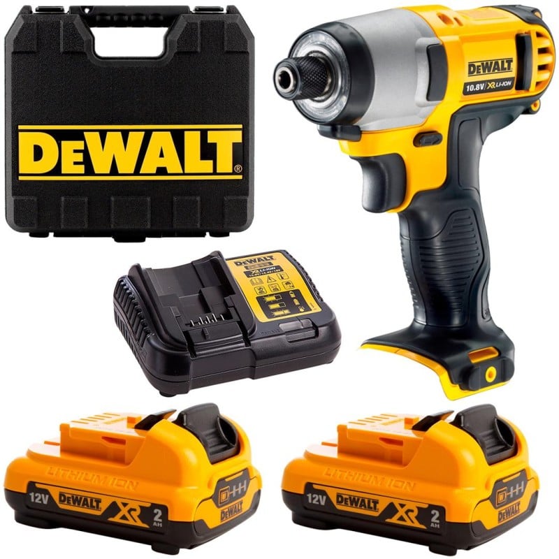 Zakrętarka DeWALT DCF815D2 udar 10,8V 2x2Ah 107Nm