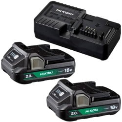 Zakrętarka 18V 1/4'' 140Nm 2x2Ah HiKOKI WH18DA WCZ