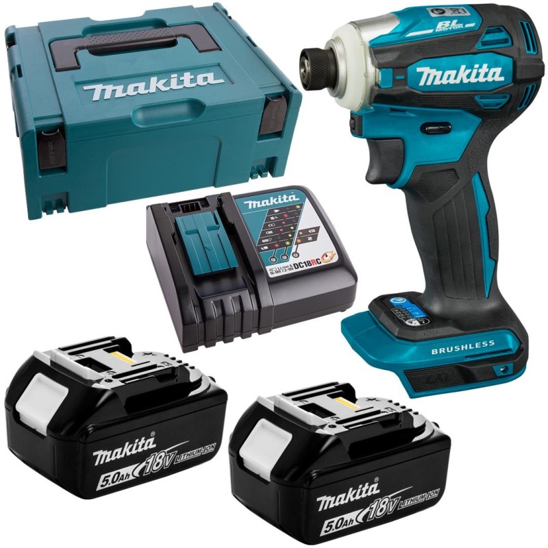 Zakrętarka udar 18V 180Nm 2x5Ah MAKITA DTD172RTJ