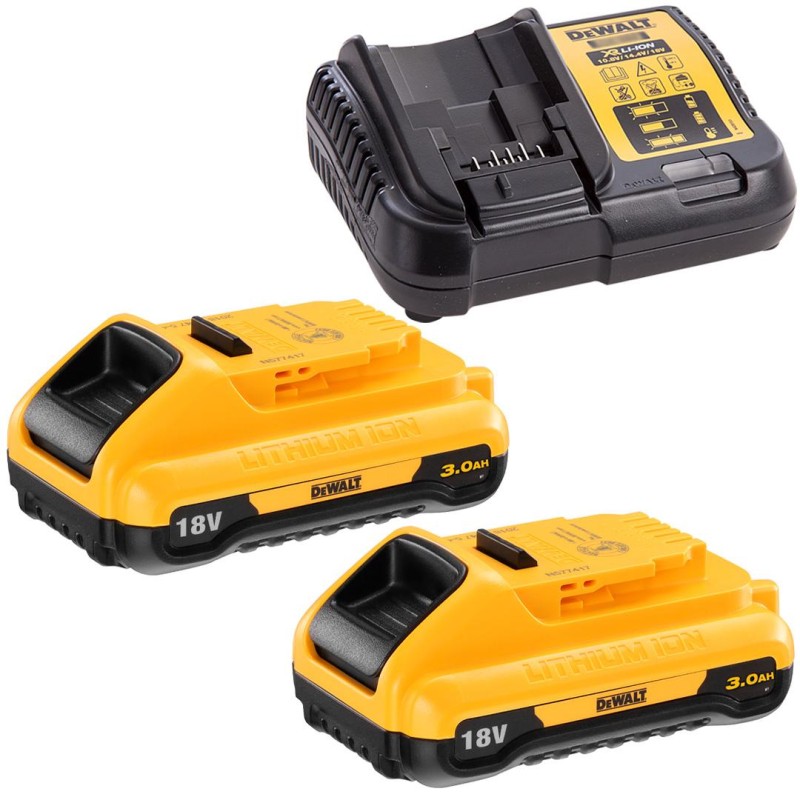 Zakrętarka udarowa 2x3Ah 190Nm DeWALT DCF809L2T