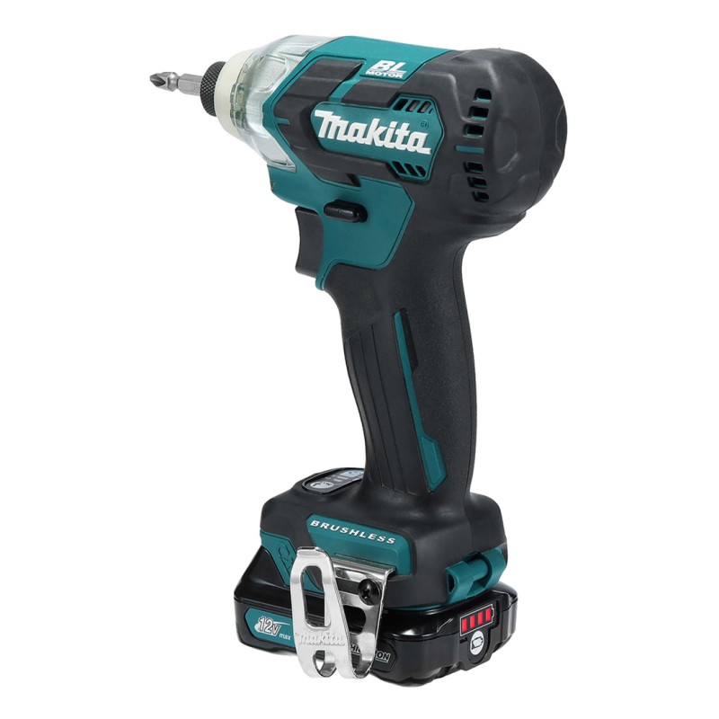 Akumulatorowa zakrętarka udarowa Makita TD111DSAE 12V MAX CXT 2x2Ah BL XPT walizka