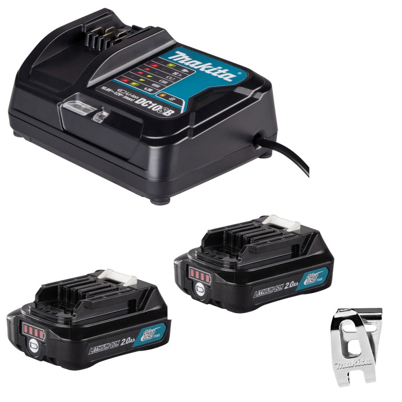 Akumulatorowa zakrętarka udarowa Makita TD111DSAE 12V MAX CXT 2x2Ah BL XPT walizka