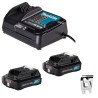 Akumulatorowa zakrętarka udarowa Makita TD111DSAE 12V MAX CXT 2x2Ah BL XPT walizka