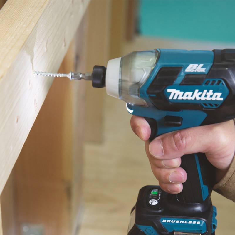 Akumulatorowa zakrętarka udarowa Makita TD111DSAE 12V MAX CXT 2x2Ah BL XPT walizka