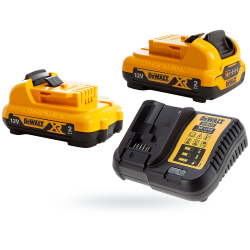 Zakrętarka DEWALT DCF801D2 udarowa 12V 163Nm 2x2Ah
