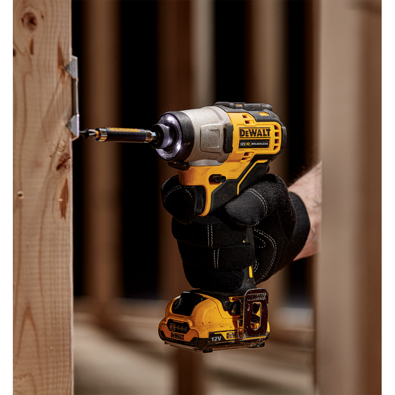 Zakrętarka DEWALT DCF801D2 udarowa 12V 163Nm 2x2Ah
