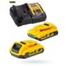 Zakrętarka udar 18V 2x2Ah 170Nm DeWALT DCF787D2
