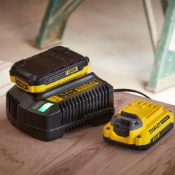Zakrętarka udarowa aku 18V 2x2Ah 165Nm FATMAX V20