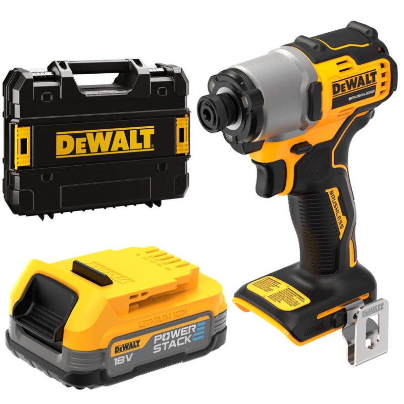 Zakrętarka udarowa 1x1.7Ah 192Nm DeWALT DCF840E1T