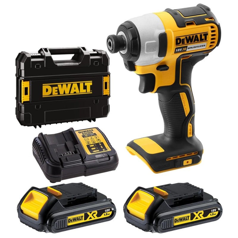 Zakrętarka udar 18V 2x1,5Ah 170Nm DeWALT DCF787S2T