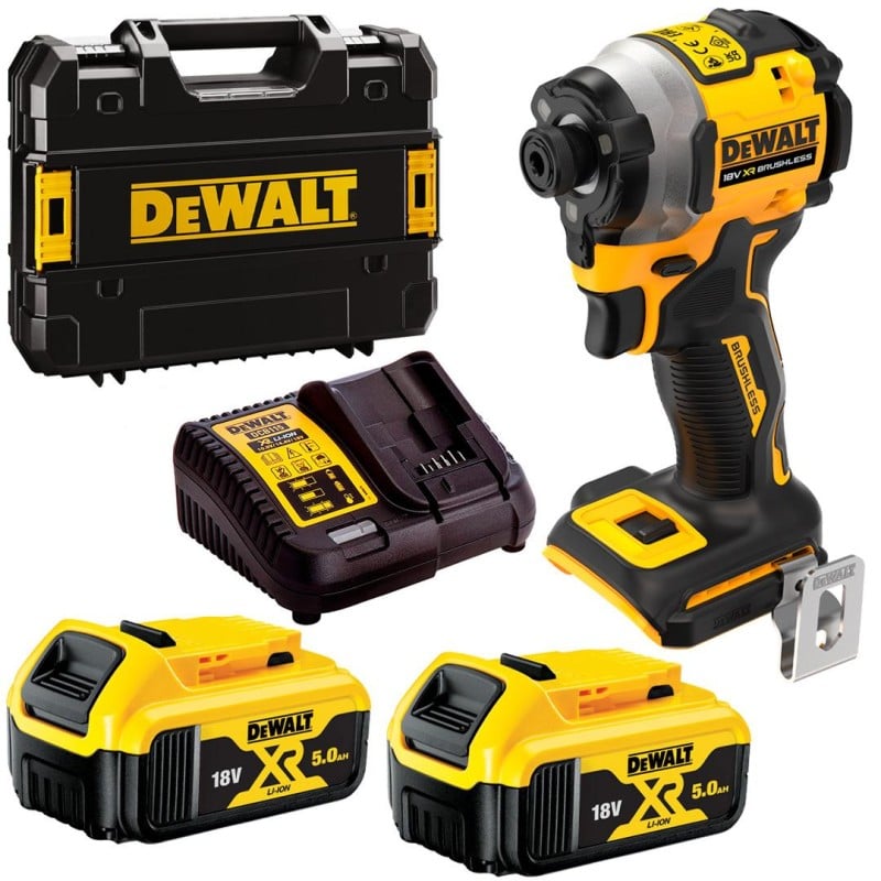 Zakrętarka udar 18V 2x5Ah 206Nm DeWALT DCF850P2T