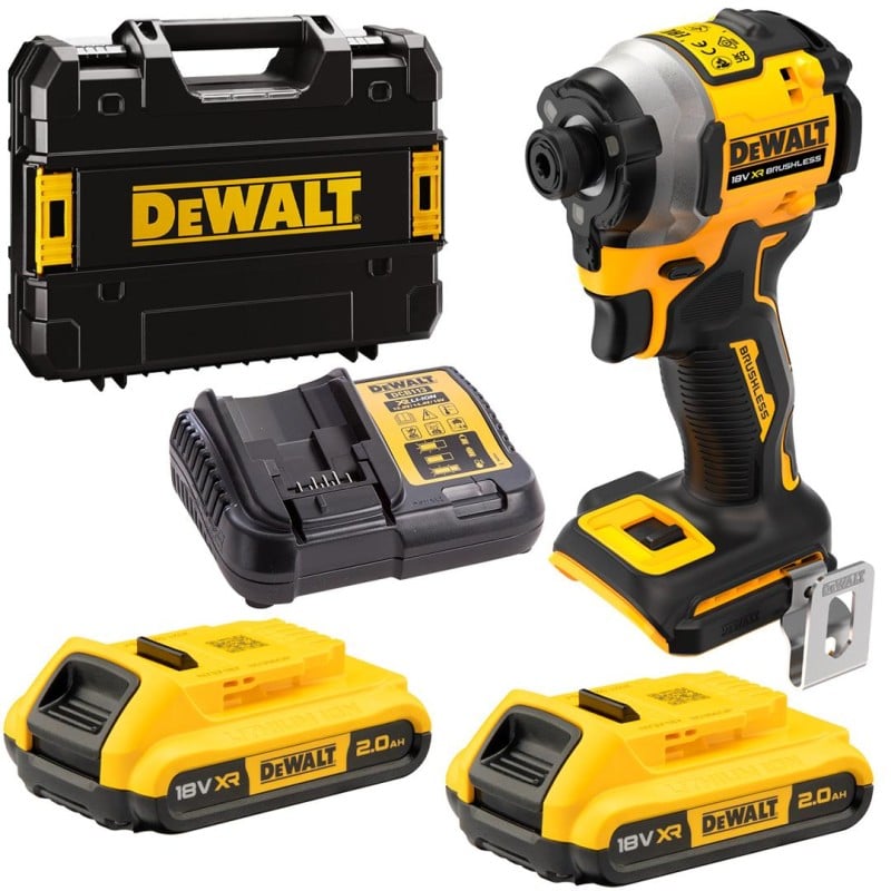 Zakrętarka udarowa 18V 2x2Ah 206Nm DeWALT
