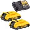 Zakrętarka udarowa 18V 2x2Ah 206Nm DeWALT