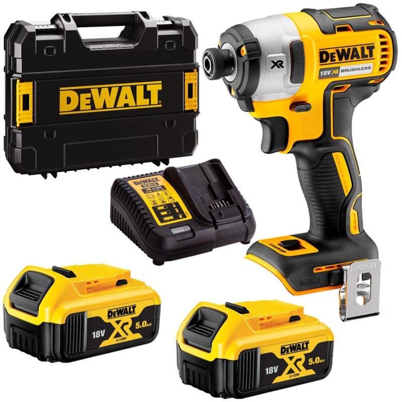 Zakrętarka DEWALT DCF887P2 udarowa 18V 205Nm 2x5Ah