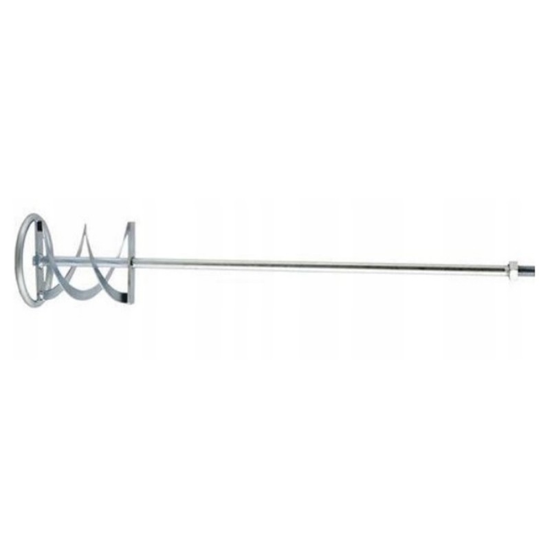 Mieszadło spiralne do zapraw Maan 3396 100x600x14 mm ocynkowane, uchwyt z gwintem M14