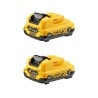 Zestaw COMBO DeWALT DCK2110L2T wkrętarka DCD701, zakrętarka DCF801 + 2x3Ah, ładowarka TSTAK