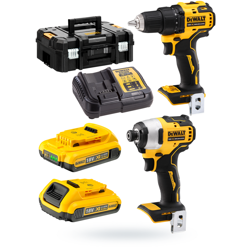Wkrętarka DCD709 zakrętar DCF809 DEWALT DCK2062D2T