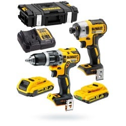 DEWALT DCK266D2 zestaw DCD796 + DCF887 2x2Ah DS150