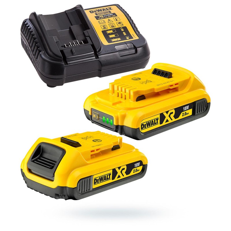 DEWALT DCK266D2 zestaw DCD796 + DCF887 2x2Ah DS150