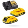 DEWALT DCK266D2 zestaw DCD796 + DCF887 2x2Ah DS150