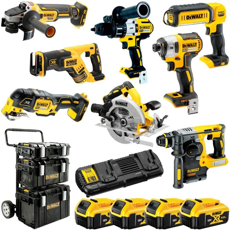 Zestaw COMBO DeWalt DCK853P4 8 elektronarzędzi